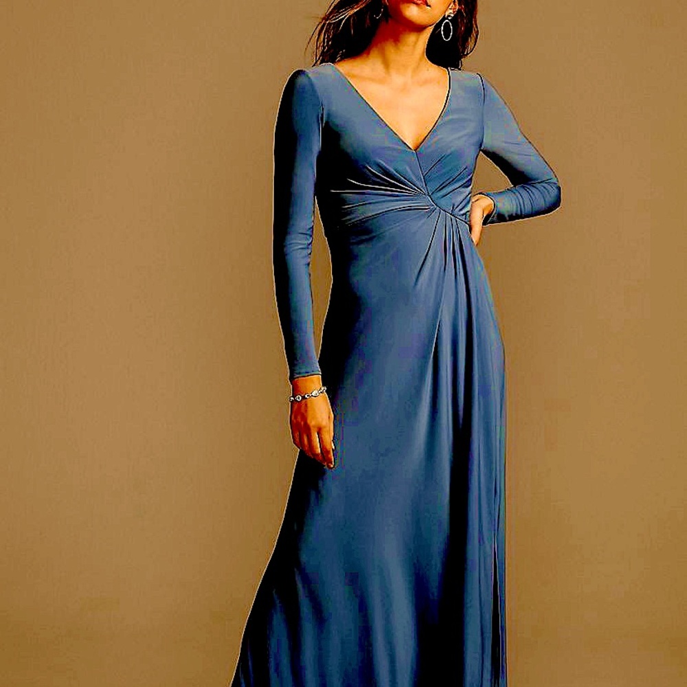 Brand new David’s Bridal Formal Dress Size 12 color Navy